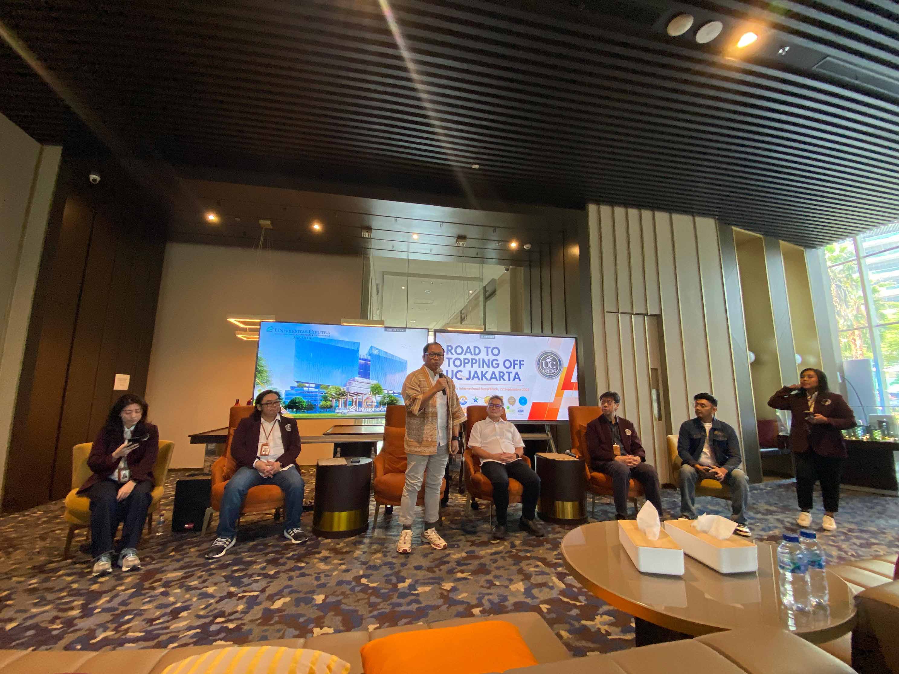Road to Topping Off Universitas Ciputra Jakarta: Kampus Ikonik dengan Fasilitas Modern & Kapasitas 10.000 Mahasiswa